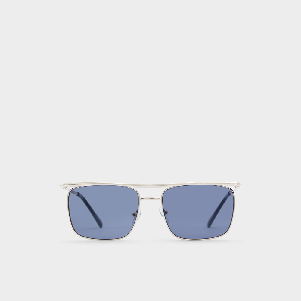 Aldo Seveathien Gold Men's Aviator - Rectangle sunglasses Gold
