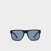 Aldo Tervetes Black Men's Shield - Rectangle sunglasses Black
