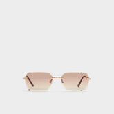 Aldo Arilalith Light Brown Men's Round - Oval sunglasses Light Brown