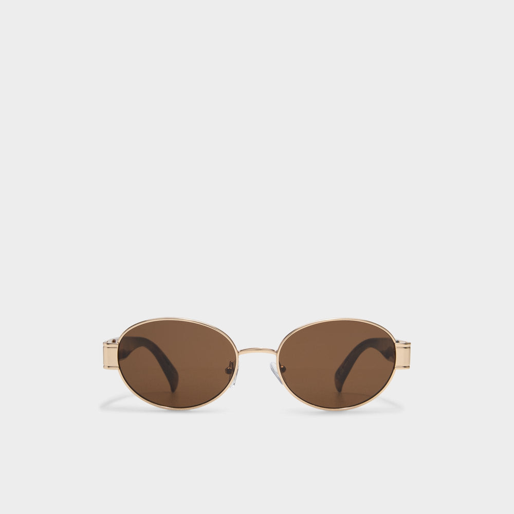 Aldo Sunniesclubx Gold Men's Round - Round sunglasses Gold