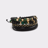 Aldo Alderbrae Dark Green Men's Jewelry - Bracelet Dark green