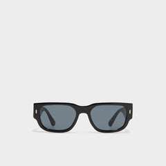 Aldo Brompton Black Men's Rectangle - Rectangle sunglasses Black