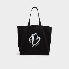 Aldo Made With Heart Tote Black/White Tote & Satchel bags - Tote bag Black/White