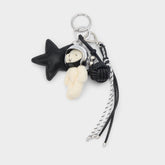Aldo Astrobear in Black Silver Multi - Bag charm Black/silver multi