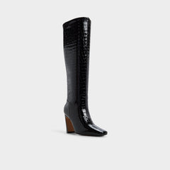 Aldo Vivienna in Black - Knee-high boot, Block heel Black