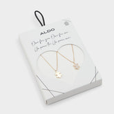 Aldo Besties Gold/Clear Multi Women's Necklaces - Gift set Gold/Clear Multi