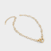 Aldo Heartclip in Gold - Customizable necklace Gold
