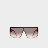 Aldo Thiedan Brown Women's Shield - Shield sunglasses Brown