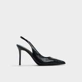 Aldo Re in Samantha Other Black - Sling back high heel, Stiletto heel Other black