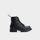 Aldo Doublezero in Other Black - Combat boot, Lug sole Other black