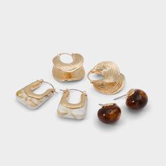 Aldo Gligoni in Gold - Hoop earrings Gold