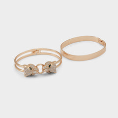 Aldo Wildmajesty Gold/Clear Multi Women's Bracelets - Bracelet Gold/Clear Multi