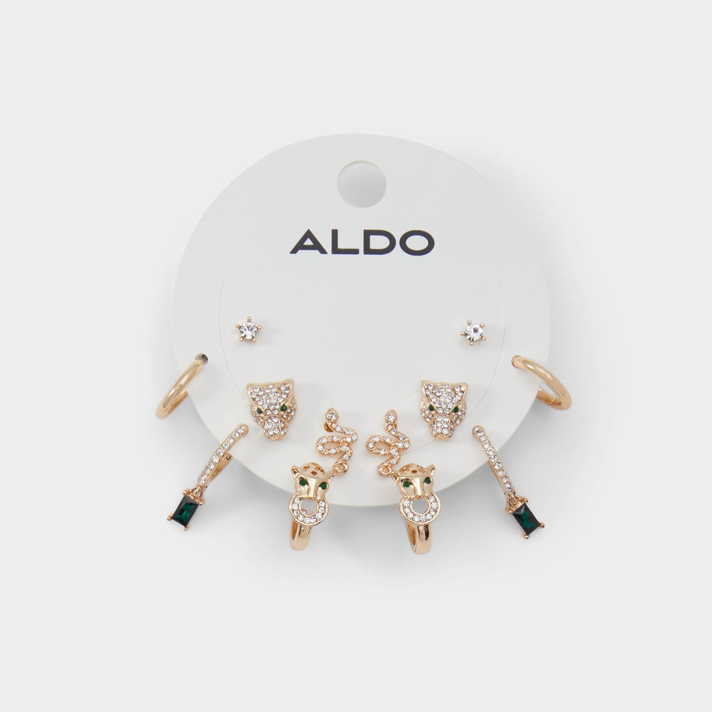 Aldo Junglechic Gold/Clear Multi Women's Earrings - Earrings Gold/Clear Multi