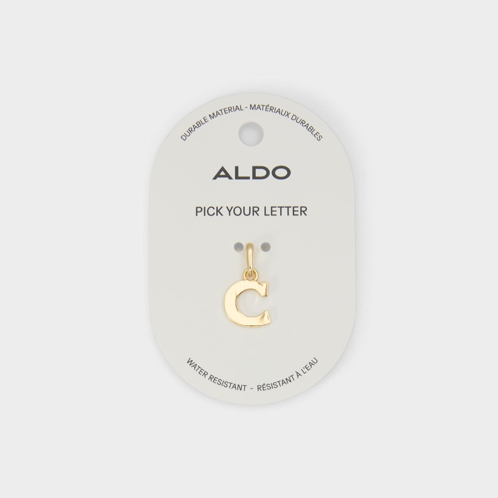 Aldo Initials Gold Women's Jewelry Charms - Jewelry charm Gold