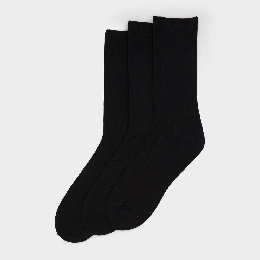 Aldo Wanaro Black Men's Socks - Crew socks Black