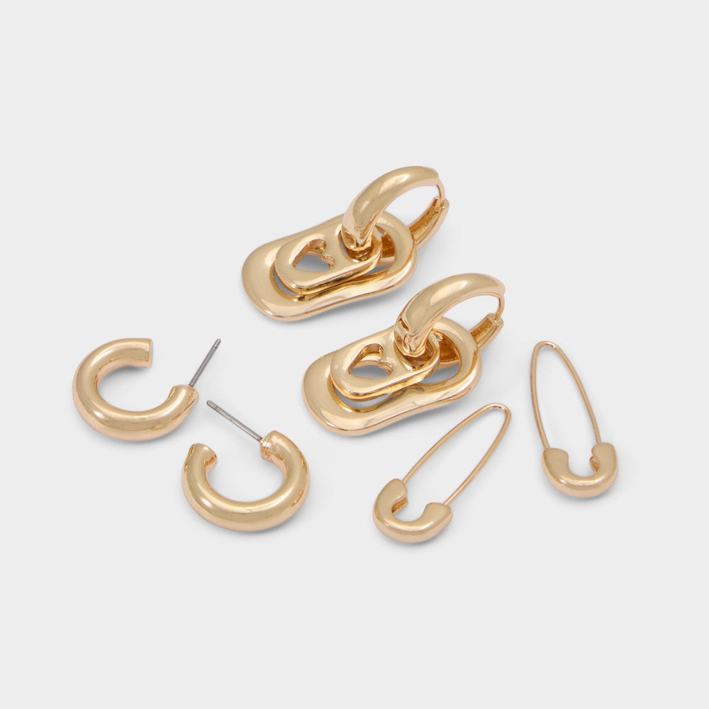 Aldo Lovecapse Gold Women's Earrings - Earring set Gold