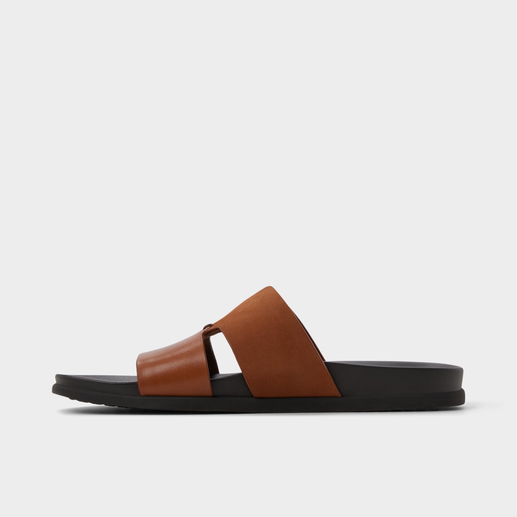 Aldo Marcelo in Cognac - Slide sandal Cognac