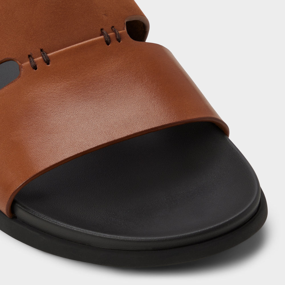 Aldo Marcelo in Cognac - Slide sandal Cognac