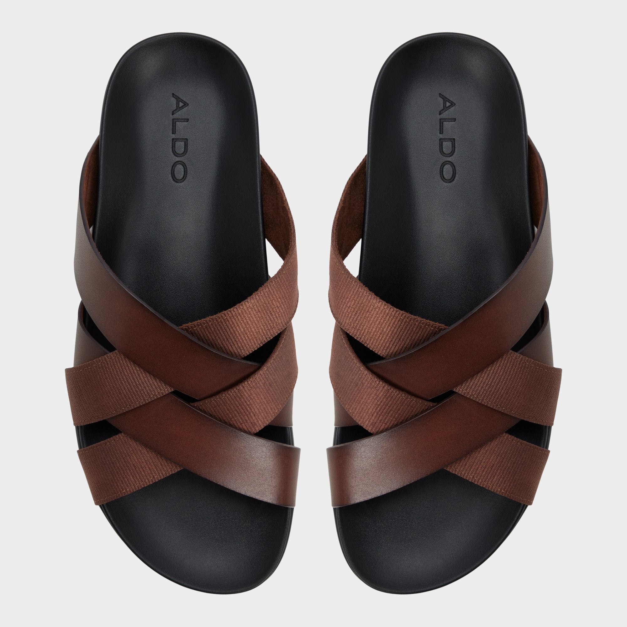 Aldo Florian in Dark Brown - Slide sandal Dark brown