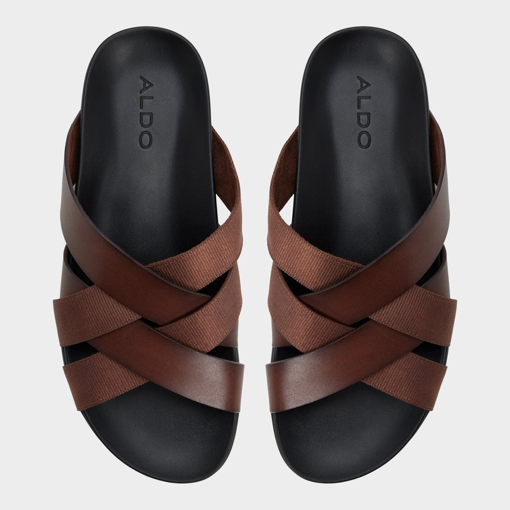 Aldo Florian in Dark Brown - Slide sandal Dark brown