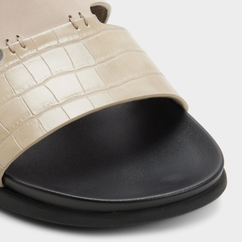 Aldo Marcelo in Taupe - Slide sandal Taupe