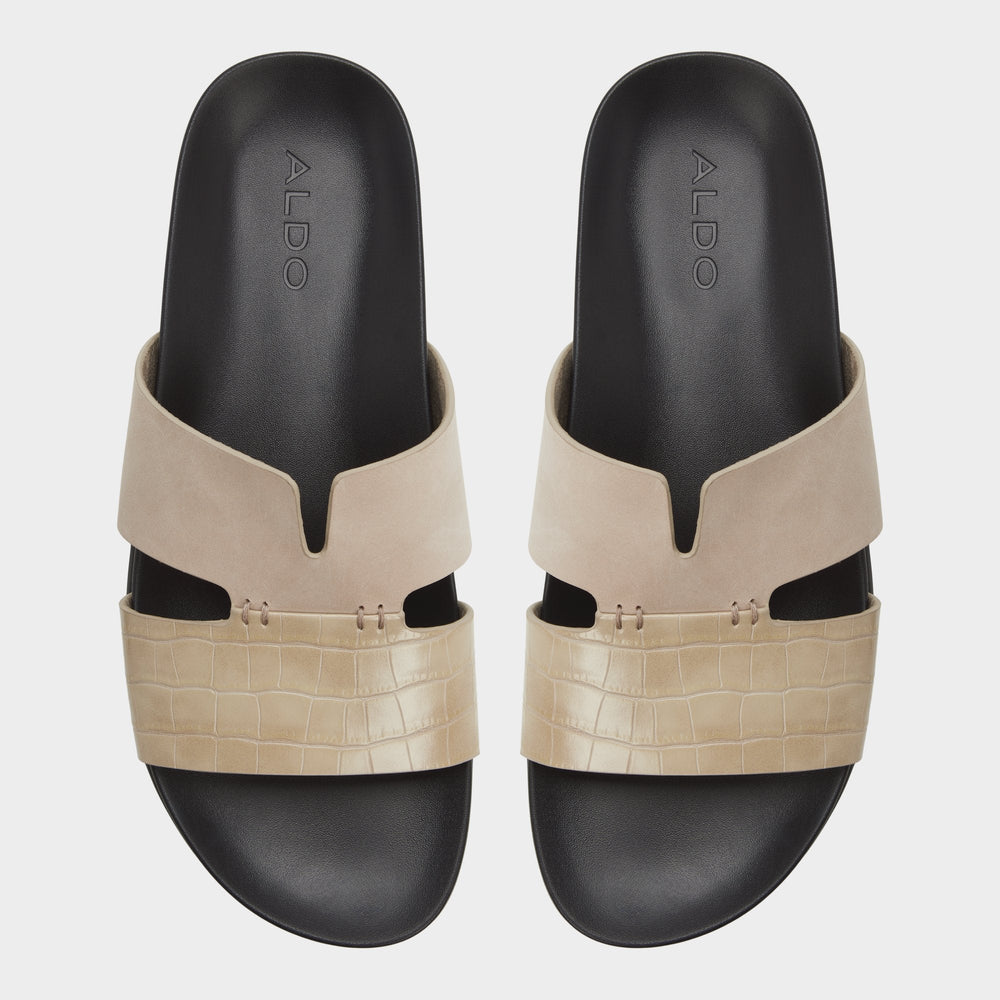 Aldo Marcelo in Taupe - Slide sandal Taupe