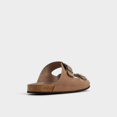 Aldo Agustin in Dark Beige - Slide sandal Dark beige