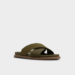 Aldo Marrin in Olive - Slide sandal Olive
