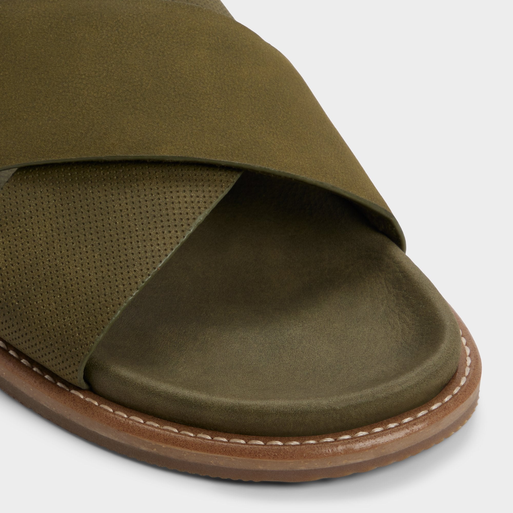 Aldo Marrin in Olive - Slide sandal Olive