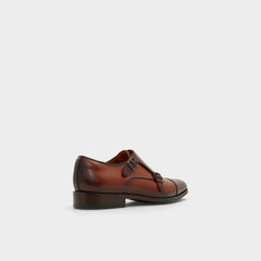 Aldo Axwell Cognac Men's Dress Shoes - Monkstrap loafer Cognac