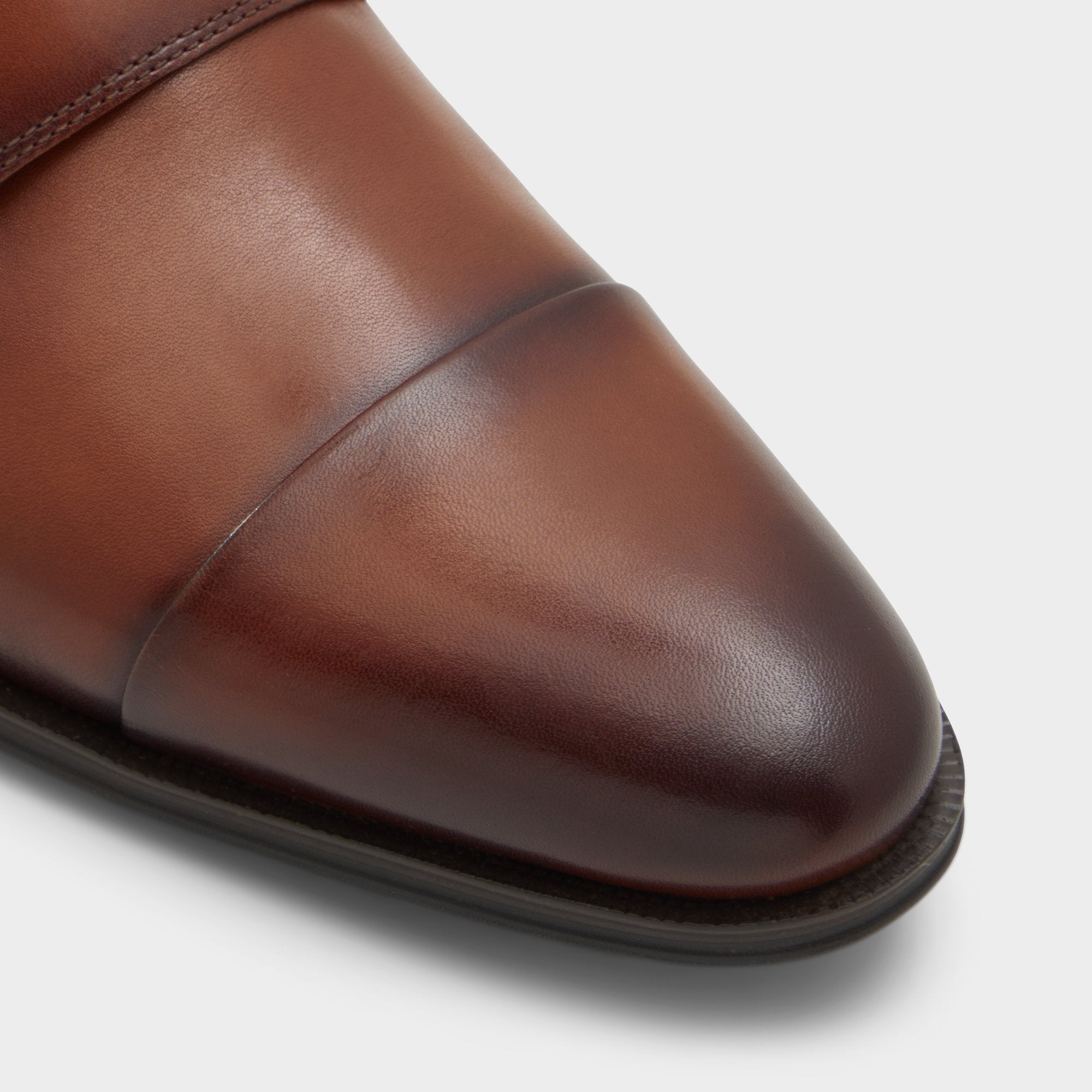 Aldo Axwell Cognac Men's Dress Shoes - Monkstrap loafer Cognac