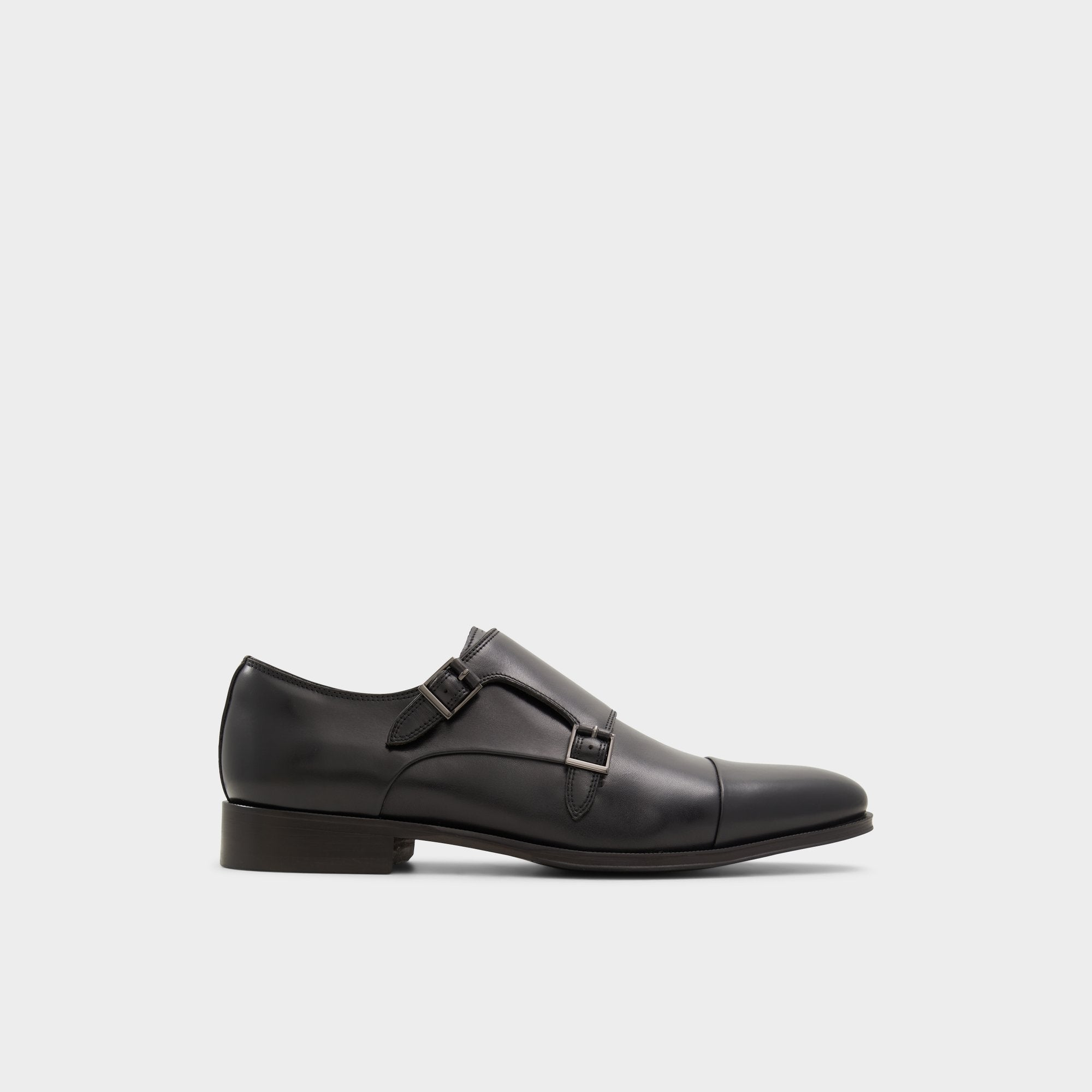 Aldo Axwell Black Men's Dress Shoes - Monkstrap loafer Black