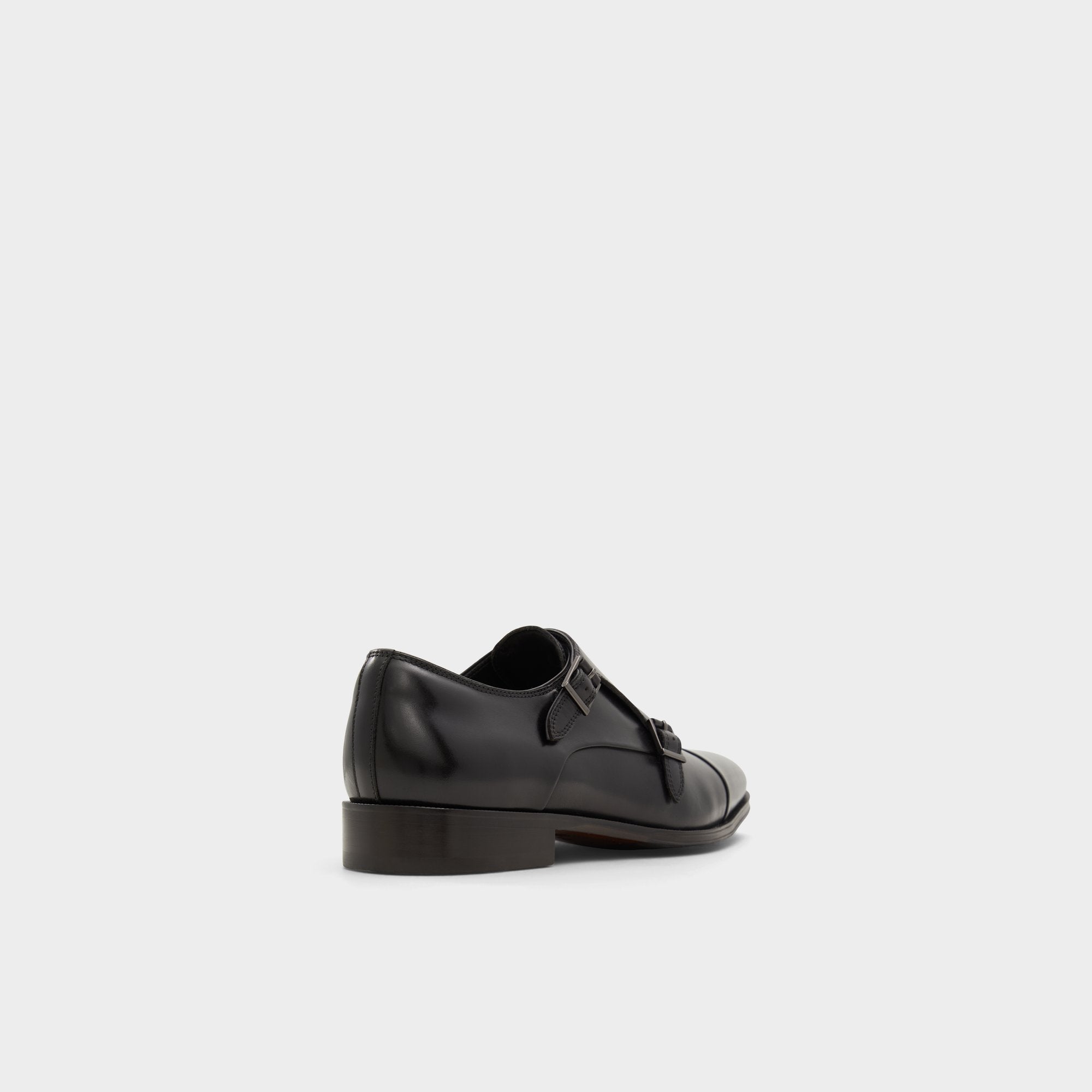 Aldo Axwell Black Men's Dress Shoes - Monkstrap loafer Black