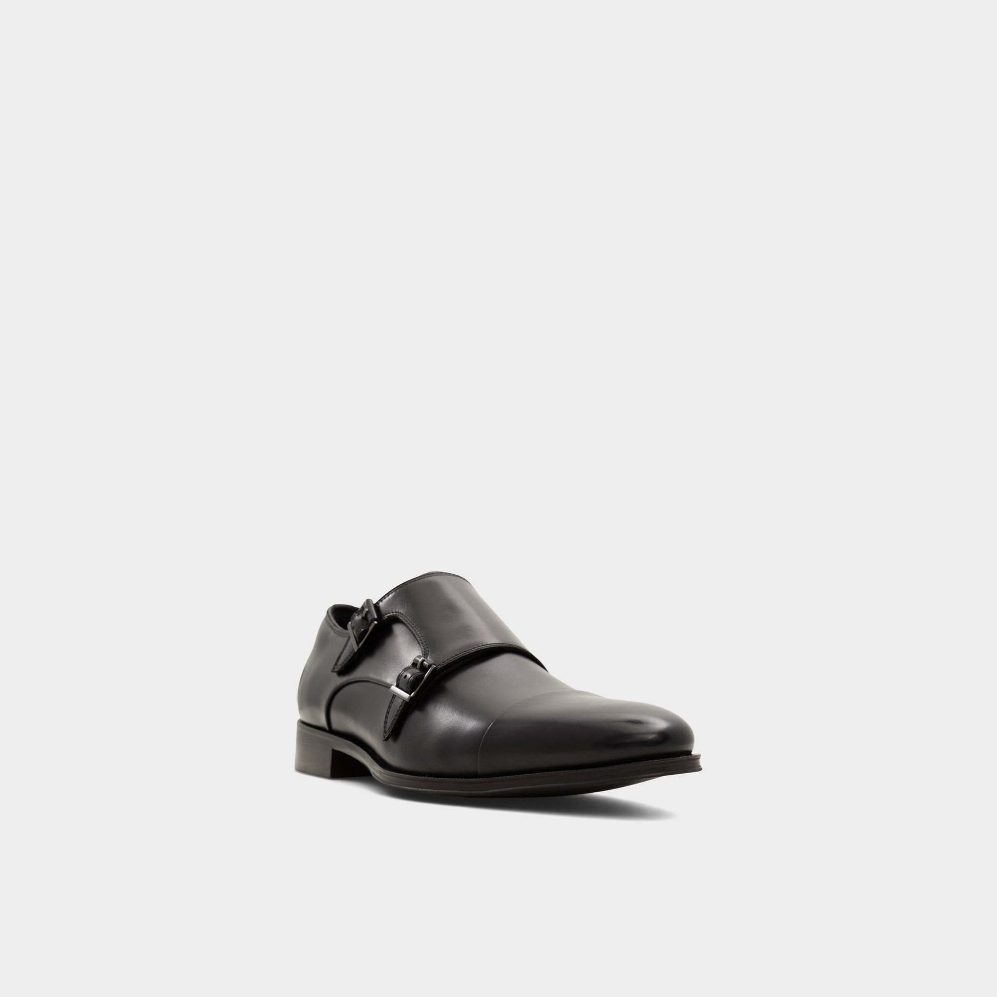 Aldo Axwell Black Men's Dress Shoes - Monkstrap loafer Black