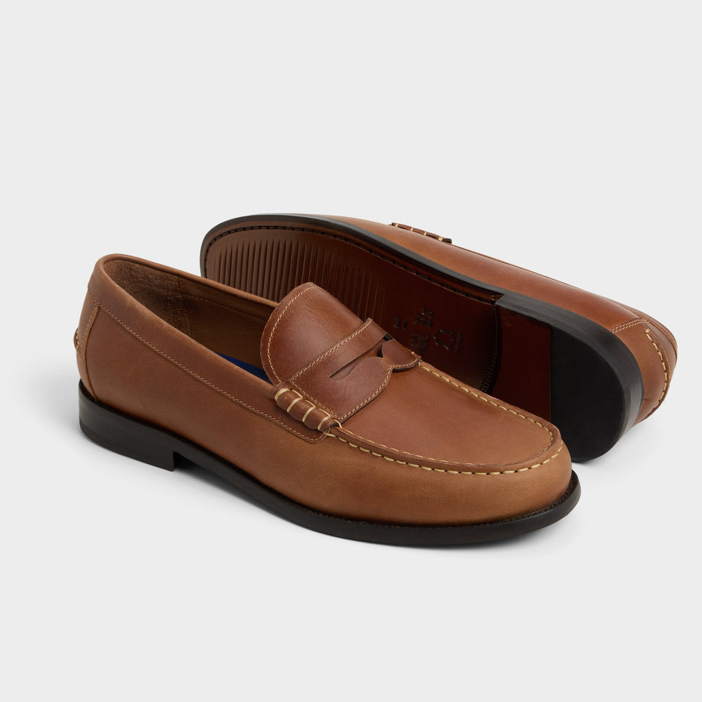 Aldo Jarom in Cognac - Loafer Cognac