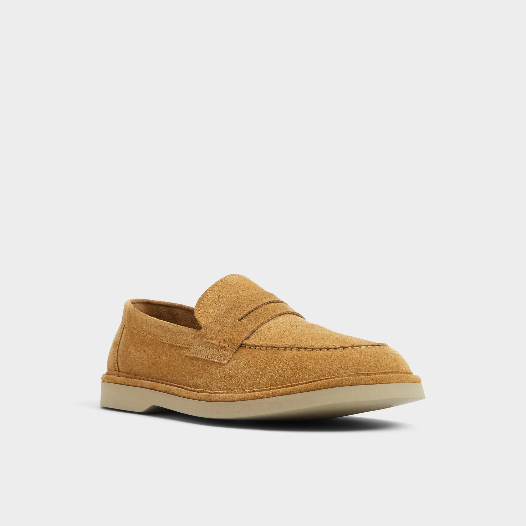 Aldo Iver Light Brown Men's Dress Shoes - Loafer Light Brown