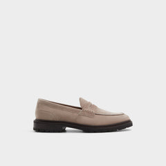 Aldo Aleris Brown Men's Dress Shoes - Loafer, Lug sole Brown