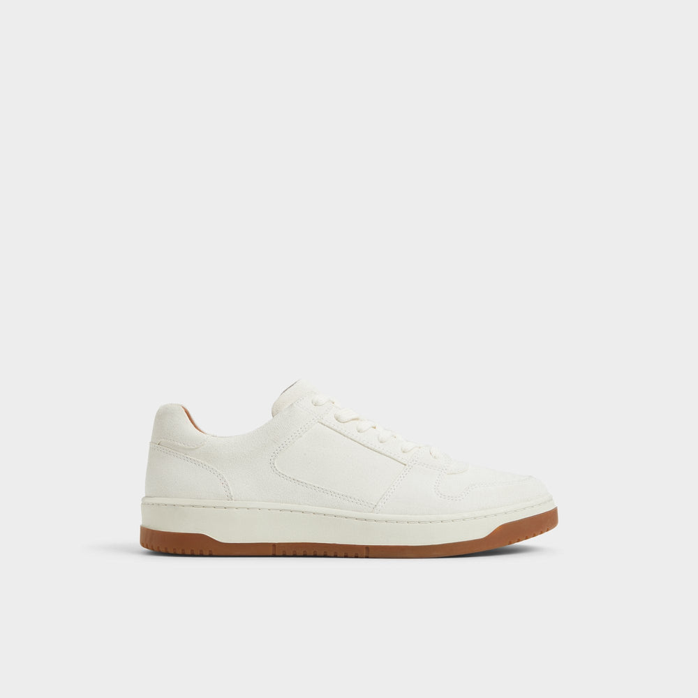 Aldo Ludlow White Leather Suede Men's Low top - Low top sneaker White