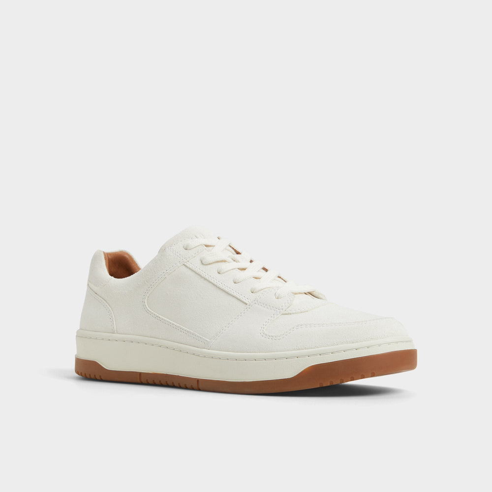 Aldo Ludlow White Leather Suede Men's Low top - Low top sneaker White