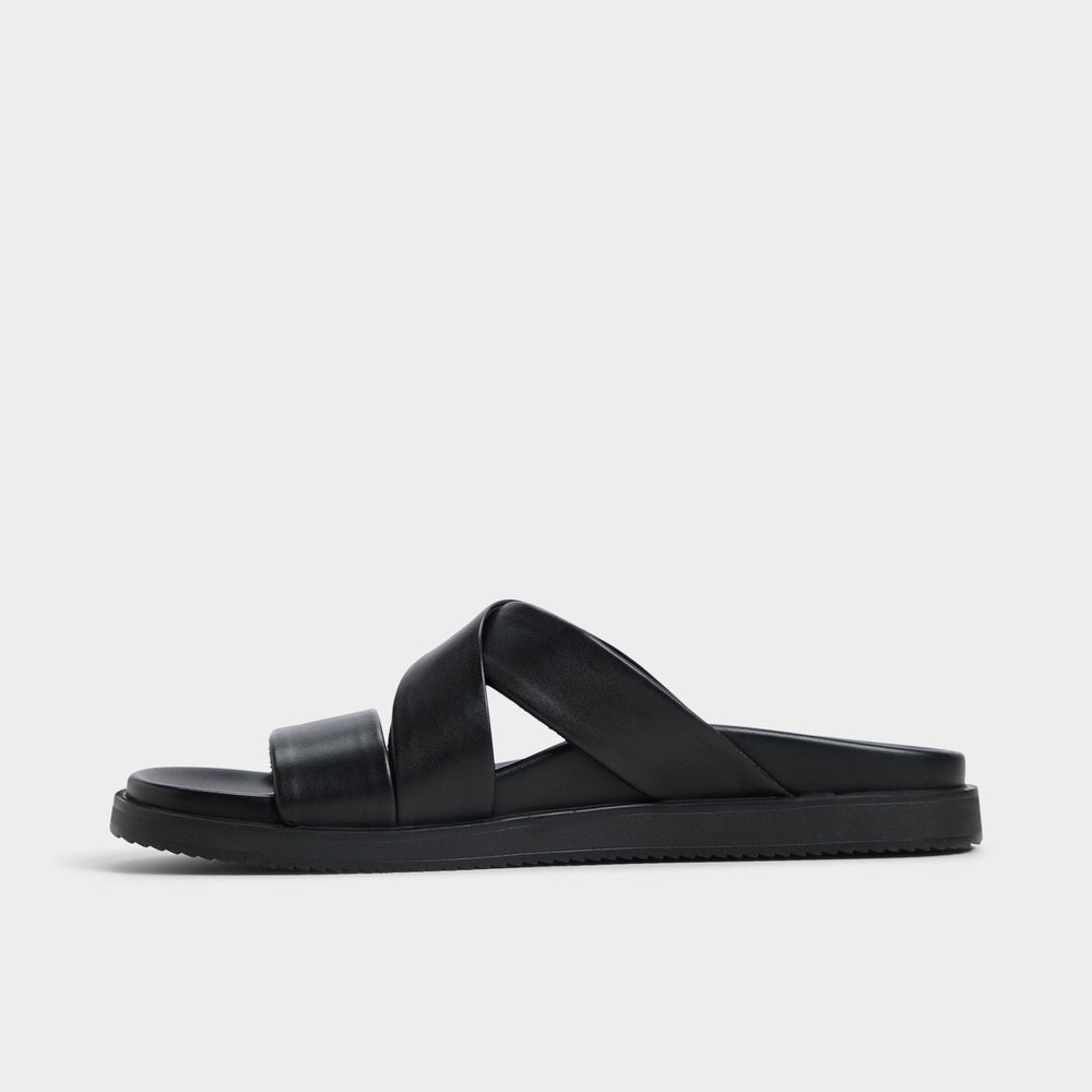 Aldo Kairo Black Men's Sandals & Slides - Slide sandal Black