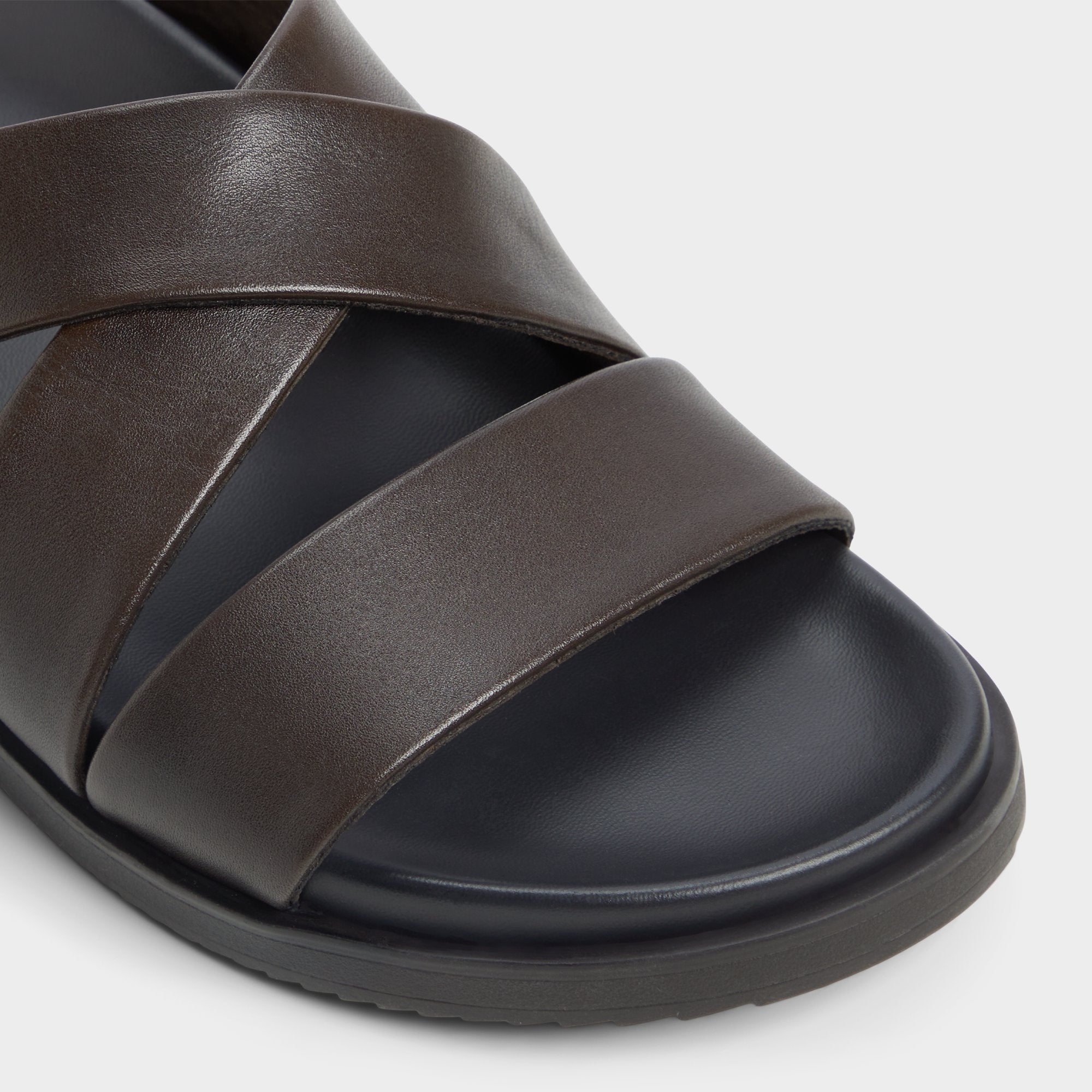 Aldo Kairo Dark Brown Men's Sandals & Slides - Slide sandal Dark Brown