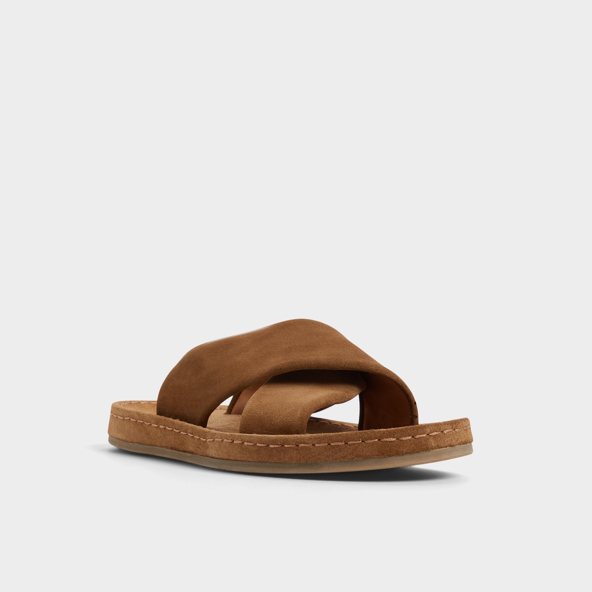 Aldo Steele Light Brown Men's Sandals & Slides - Slide sandal Light brown