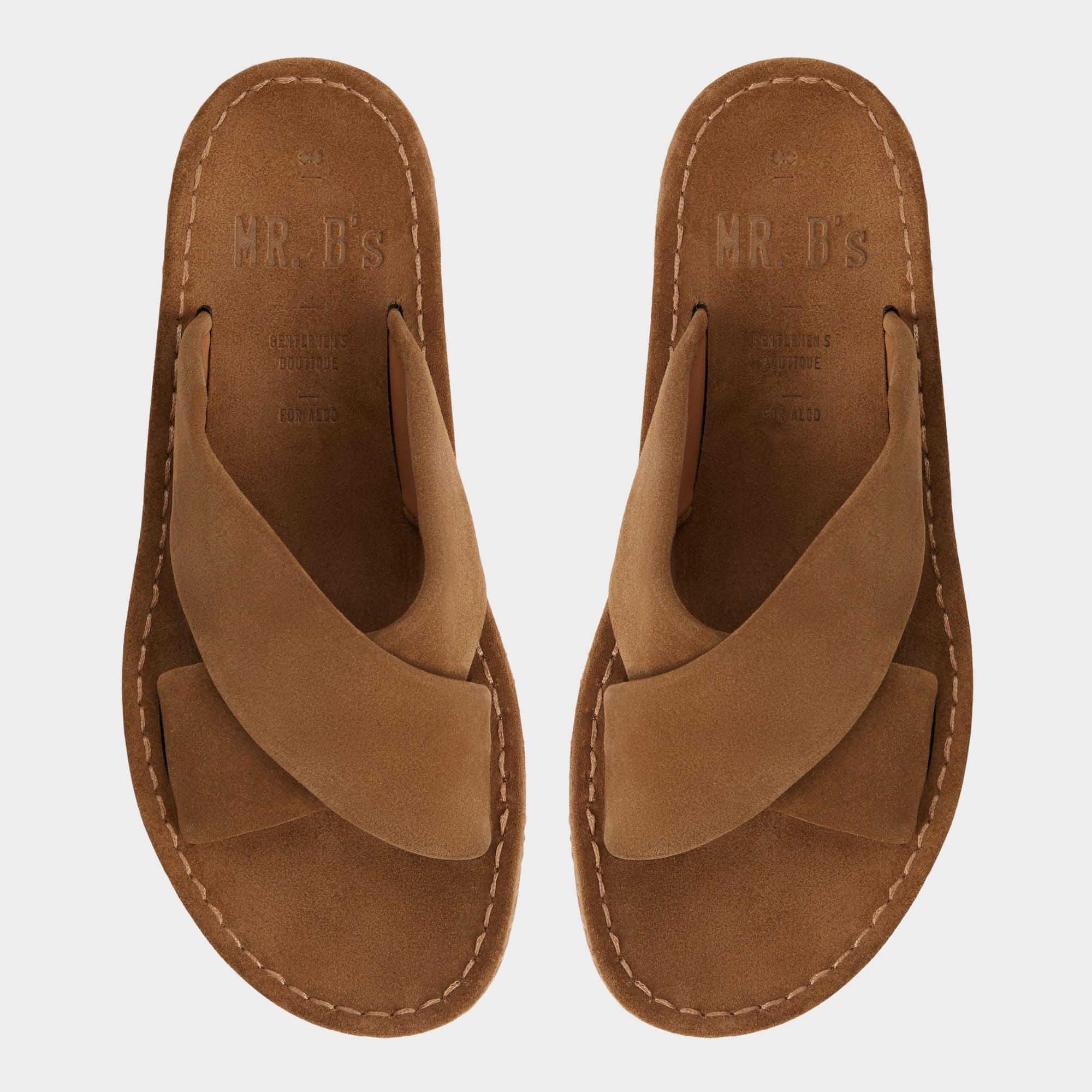 Aldo Steele Light Brown Men's Sandals & Slides - Slide sandal Light brown