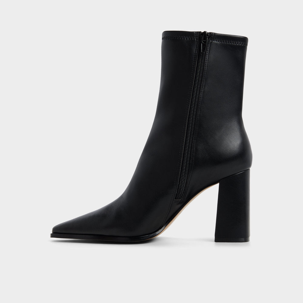 Aldo Figgy in Black - Ankle boot, Block heel Black