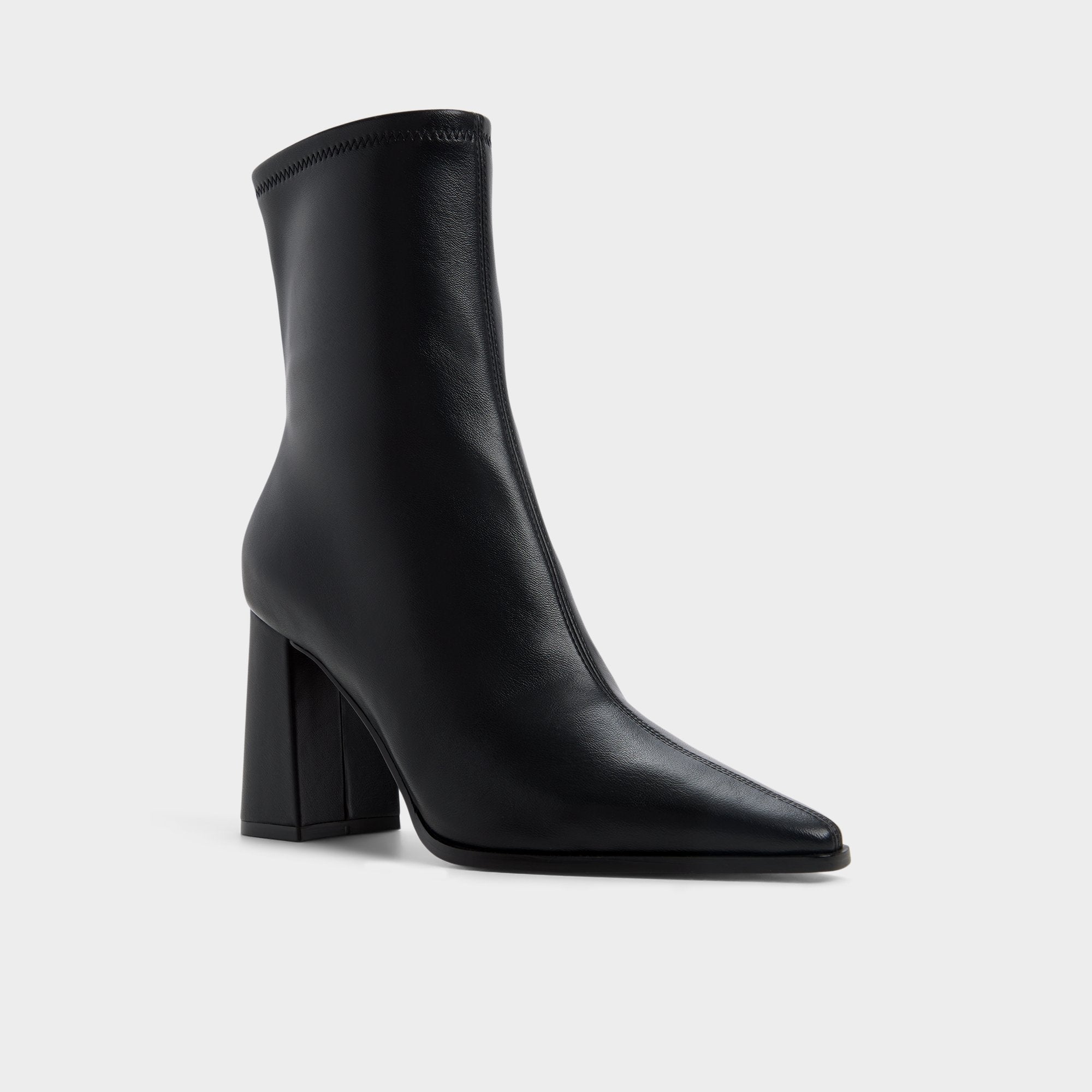 Aldo Figgy in Black - Ankle boot, Block heel Black
