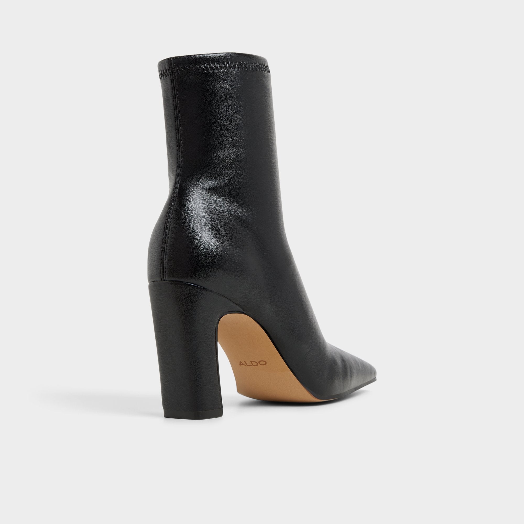 Aldo Cybele in Black - Ankle boot, Block heel Black