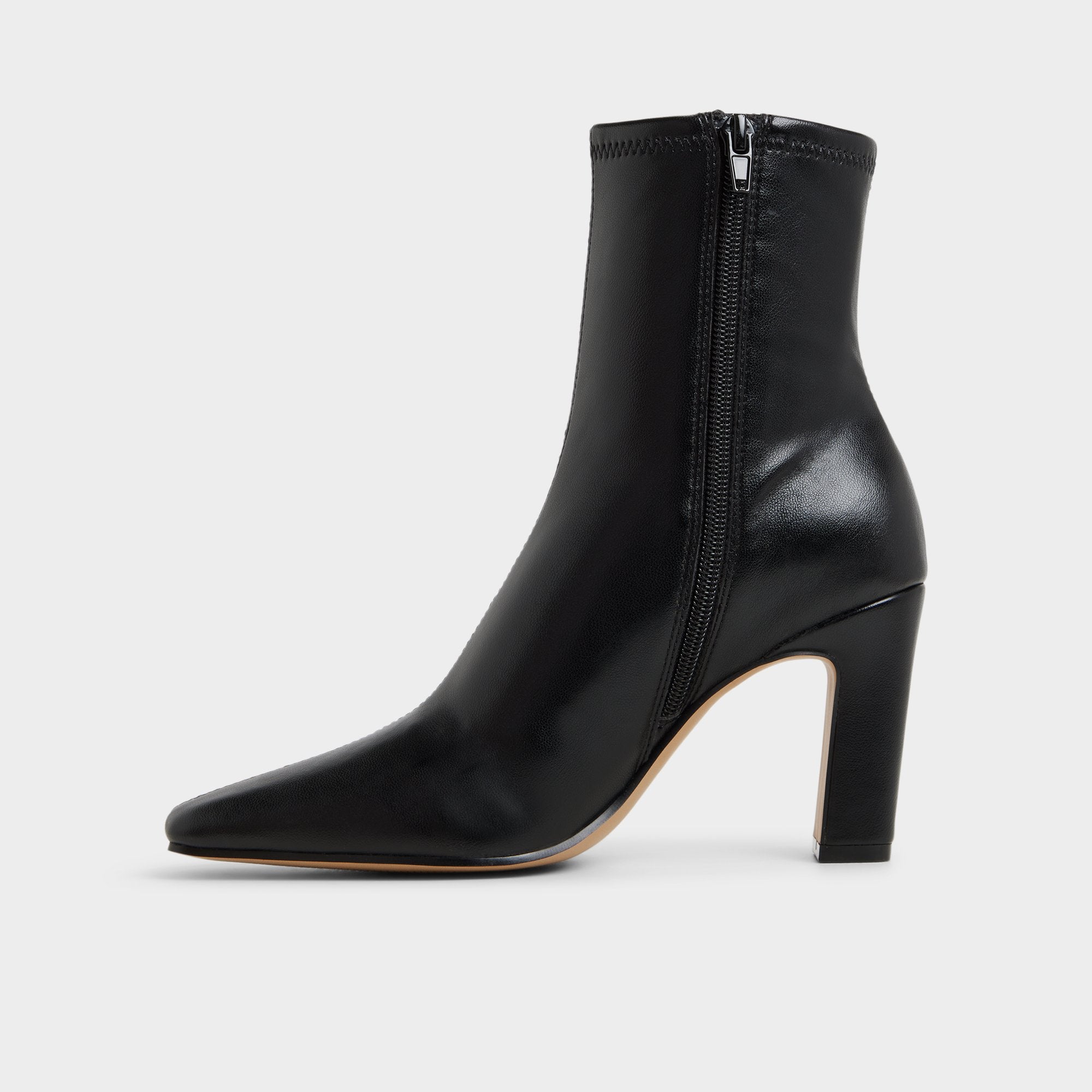 Aldo Cybele in Black - Ankle boot, Block heel Black