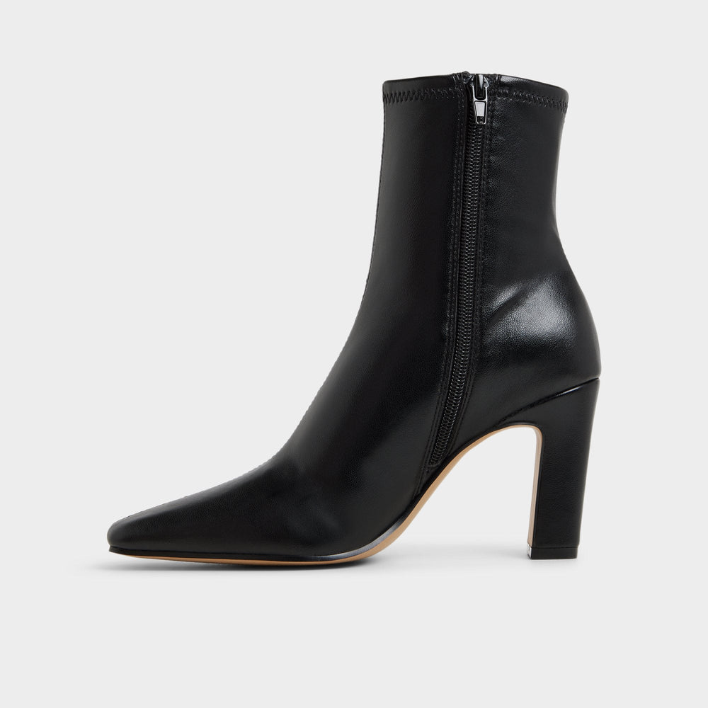 Aldo Cybele in Black - Ankle boot, Block heel Black