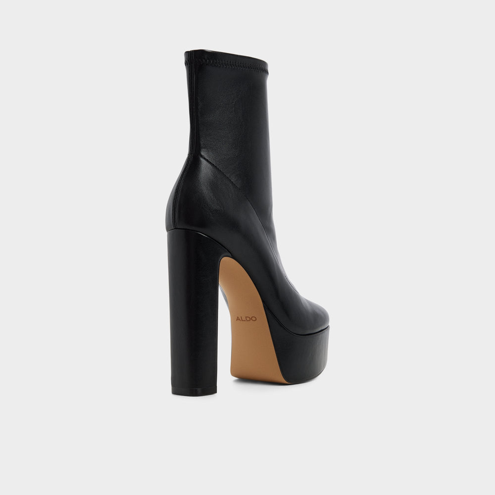 Aldo Brejara in Black - Ankle boot, Platform Black