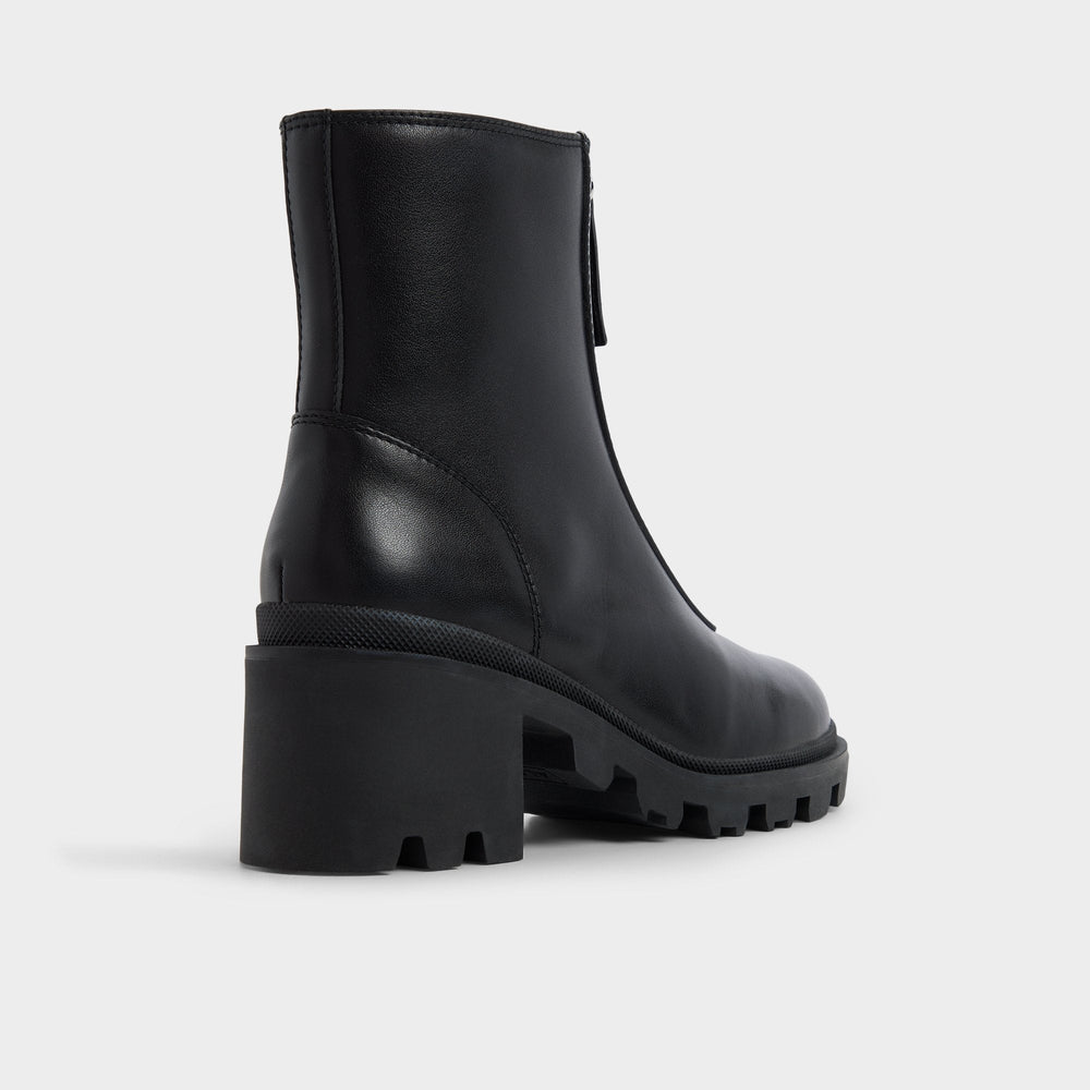 Aldo Merielle in Black - Ankle boot, Lug sole Black